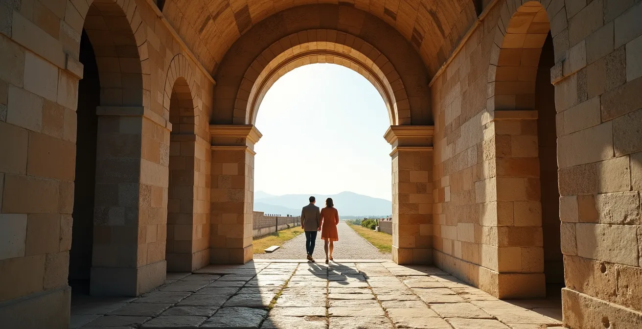 Métaphore visuelle de la maturation relationnelle sous l'influence de Saturne