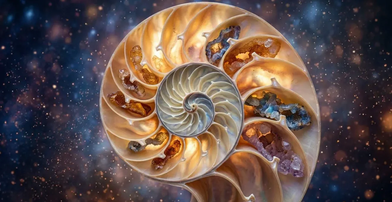 Spirale ascendante symbolisant l'évolution de la conscience à travers les cycles astrologiques